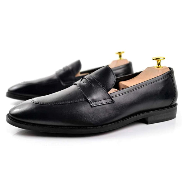 Cognac Penny Loafers ( Genuine Leather ) |