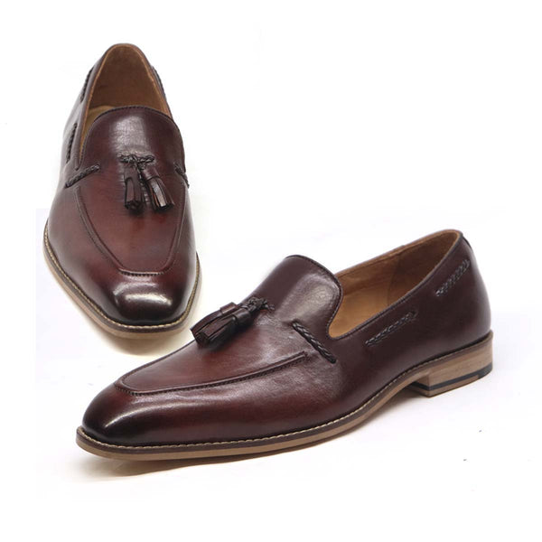 Tassels loafer in genuine leather | LTR 0005