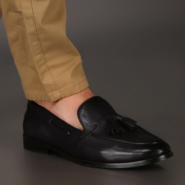 Tasseled Loafer In Genuine Leather LTR 0136