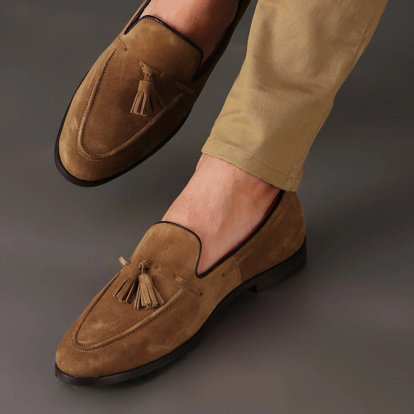 Tasseled Loafer In Genuine Leather LTR 0136